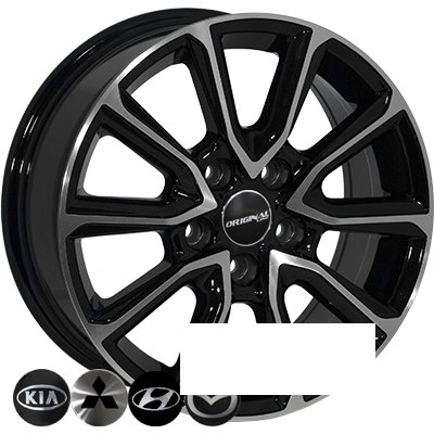ZW BK5344 R16 W6.5 PCD5x114.3 ET35 DIA67.1 BP
