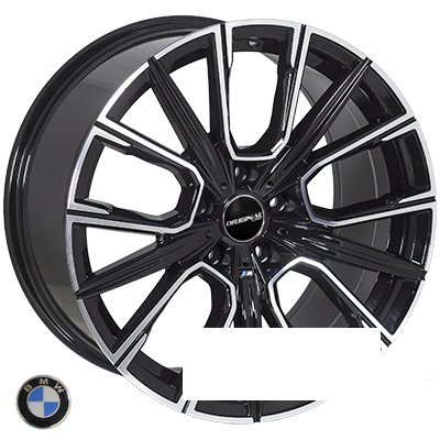 ZF FE229 R19 W9.5 PCD5x120 ET40 DIA72.6 BMF