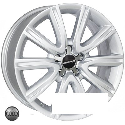 ZF TL0313 R18 W8 PCD5x112 ET39 DIA66.6 silver