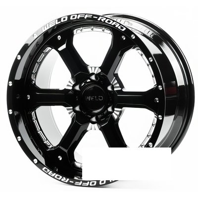 Off Road Wheels OW1 R20 W10 PCD6x135 ET12 DIA87.1 GBW/MS