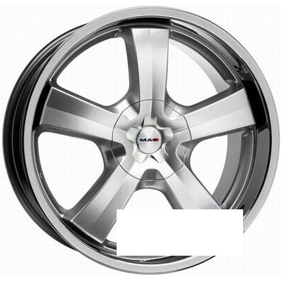 Mak G-Five R20 W9 PCD5x112 ET50 DIA66.6 silver