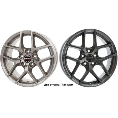 Borbet Y R18 W8 PCD5x100 ET40 DIA64.1 titan matt