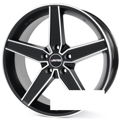 Autec Delano R18 W8 PCD5x114.3 ET42 DIA70.1 black matt polished