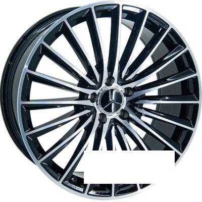 Replica Mercedes A368F R20 W8.5 PCD5x112 ET35 DIA66.56 BM