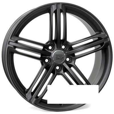 WSP Italy Audi (W560) Pompei R17 W8 PCD5x112 ET47 DIA66.6 matt gun metal