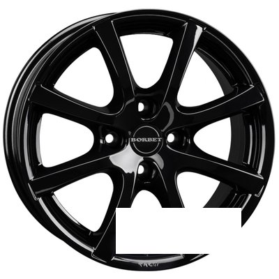 Borbet LV4 R16 W7 PCD4x100 ET38 DIA64 black