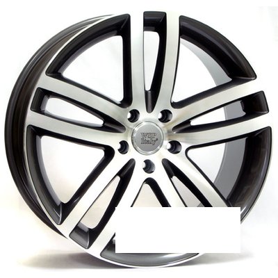 WSP Italy Audi (W551) Q7 Wien R22 W10 PCD5x130 ET55 DIA71.6 anthracite polished