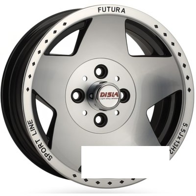 Disla Futura R13 W5.5 PCD4x98 ET5 DIA58.6 BD
