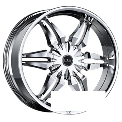Zyoxx ZX6 R20 W8.5 PCD5x120 ET35 DIA78.1 Chrome