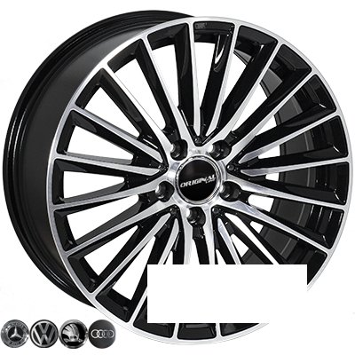 Zorat Wheels BK5909 R17 W7.5 PCD5x112 ET40 DIA66.6 BP