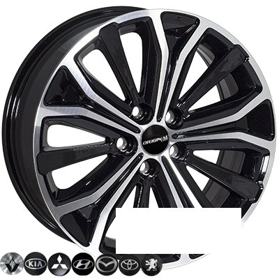 ZW BK591 R17 W7 PCD5x114.3 ET46 DIA67.1 BP