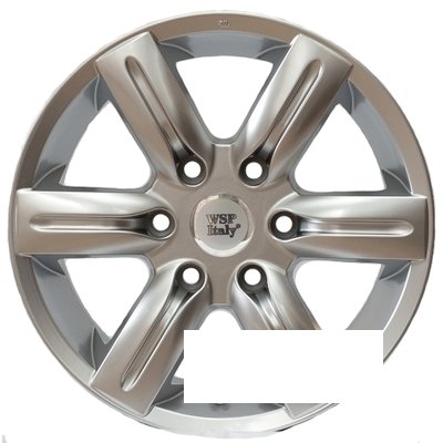 WSP Italy Mitsubishi (W3001) Pajero R20 W9.5 PCD6x139.7 ET50 DIA67.1 super silver