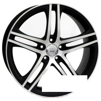 WSP Italy Audi (W556) Paul R19 W8.5 PCD5x112 ET45 DIA57.1 dull black polished