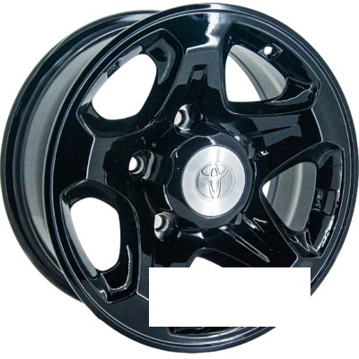 Replica Toyota GT 166168 R16 W7 PCD5x150 DIA110.1 black