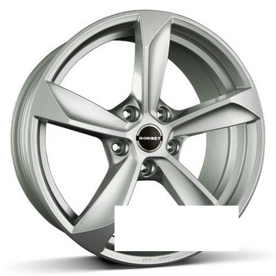 Borbet S R18 W8 PCD5x112 ET45 DIA72.6 brilliant silver