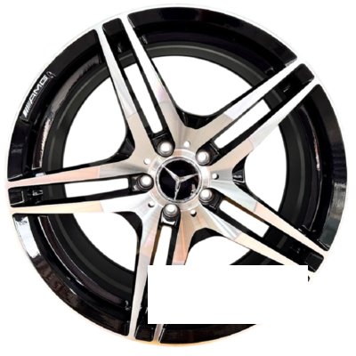 Koko FF186 R19 W8.5 PCD5x112 ET35 DIA66.5 black