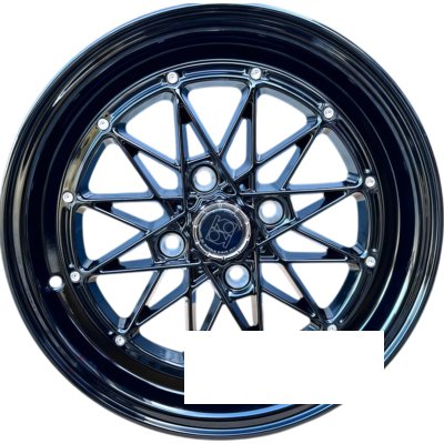 Flow Forming FF122 R14 W5 PCD4x100 ET25 DIA73.1 black