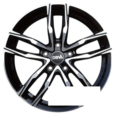DBV Vienna R18 W8 PCD5x120 ET35 DIA72.5 black