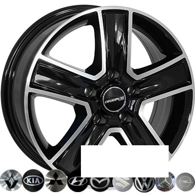 Zorat Wheels BK473 R15 W6.5 PCD5x139.7 ET40 DIA98.5 BP