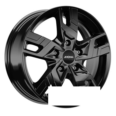 Ronal R64 R17 W7 PCD5x114.3 ET45 DIA66.1 jet black