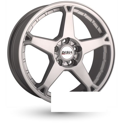 Disla Rapide R17 W7.5 PCD5x112 ET40 DIA66.6 silver