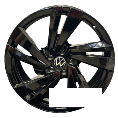 Volkswagen OEM 760601025s R20 W9 PCD5x112 ET33 DIA66.6 black