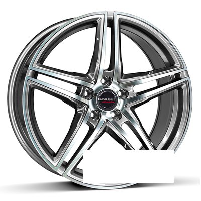 Borbet XRT R19 W8.5 PCD5x120 ET30 DIA72.6 graphite polished