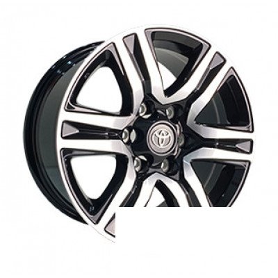 Replica TY718 R17 W7.5 PCD6x139.7 ET25 DIA106.1 BKF