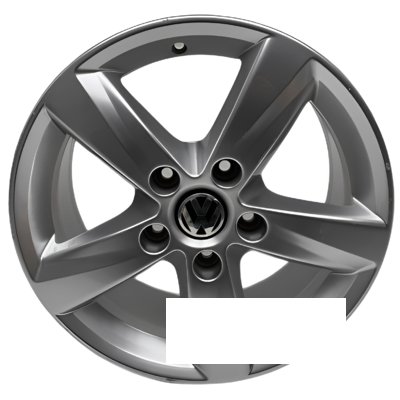 Volkswagen OEM 7p6601025a R17 W7.5 PCD5x130 ET50 DIA71.6 gray