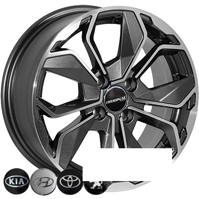 ZW 6362 R15 W6.5 PCD4x100 ET38 DIA67.1 MK-P
