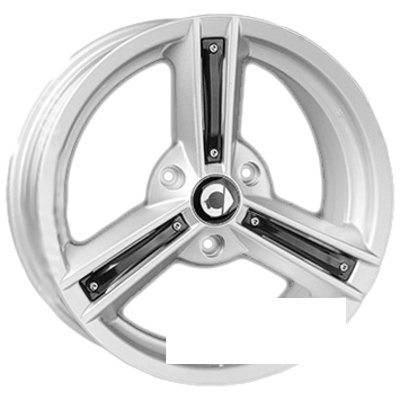 Replica Smart (A-R828) R16 W6.5 PCD3x112 ET27 DIA67.1 silver
