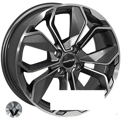 ZW BK5296 R16 W6.5 PCD4x100 ET38 DIA60.1 GP