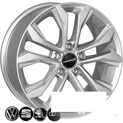 ZF TL0509NW R17 W7 PCD5x112 ET40 DIA57.1 silver