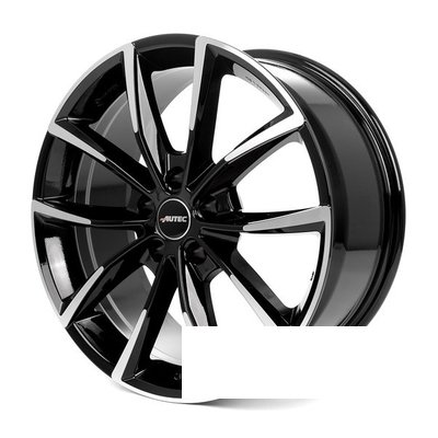 Autec Astana R18 W8 PCD5x112 ET25 DIA66.5 black polished