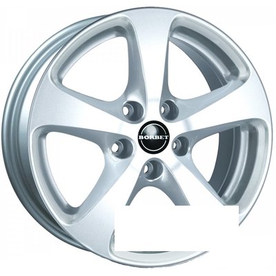 Borbet CC R16 W7 PCD5x120 ET40 DIA65.1 crystal silver