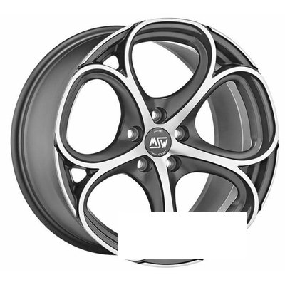 MSW 82 R18 W8 PCD5x108 ET50 DIA63.4 matt gun metal full polished