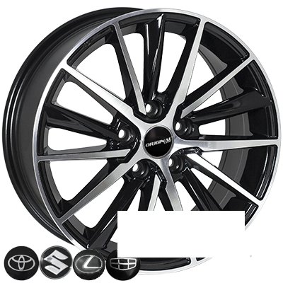 ZW BK5809 R17 W7 PCD5x114.3 ET40 DIA60.1 BP