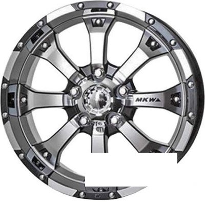 Mi-tech MK-46 R17 W8 PCD6x139.7 ET25 DIA106.1 silver