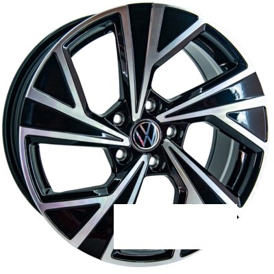 Replica Volkswagen F7651 R17 W7.5 PCD5x112 ET35 DIA57.1 BMF
