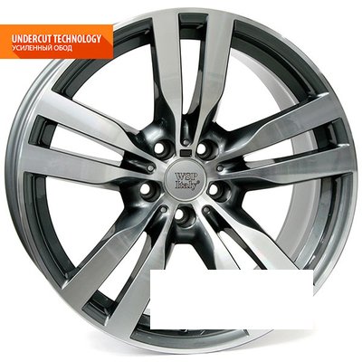 WSP Italy BMW (W672) Pandora X6 R22 W10 PCD5x120 ET40 DIA74.1 anthracite polished