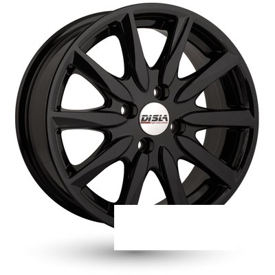 Disla Raptor R16 W7 PCD4x98 ET38 DIA67.1 black
