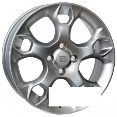 WSP Italy Ford (W951) Nurnberg R16 W6.5 PCD4x108 ET52.5 DIA63.4 silver