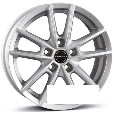 Borbet W R18 W8 PCD5x114.3 ET50 DIA72.6 crystal silver