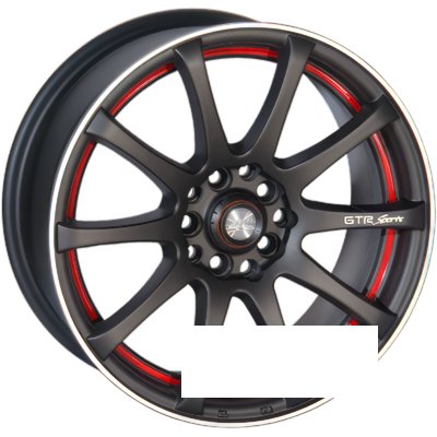 Zorat Wheels 355 R14 W6 PCD4x100 ET35 DIA67.1 R B-LP-Z/M