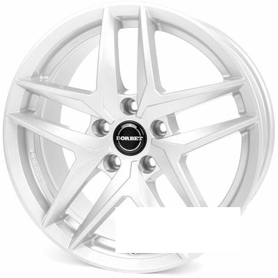 Borbet Z R17 W7.5 PCD5x112 ET36 DIA66.5 crystal silver