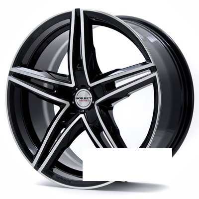 Borbet XRS R19 W8.5 PCD5x112 ET40 DIA72.6 gloss black polished