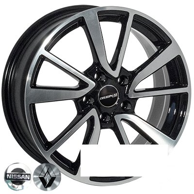 Zorat Wheels 6344 R16 W6.5 PCD5x110 ET35 DIA65.1 BP