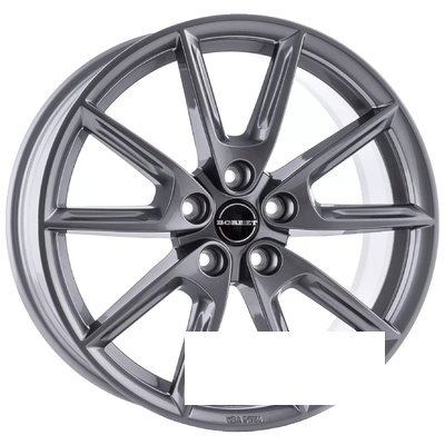 Borbet LX18 R18 W8 PCD5x112 ET44 DIA57.1 gloss grey