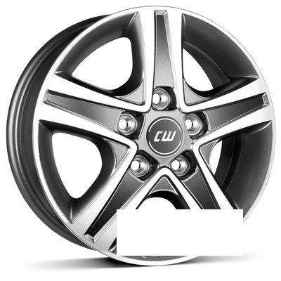 Borbet CWD R17 W7 PCD5x108 ET46 DIA65.1 mistral anthracite polished