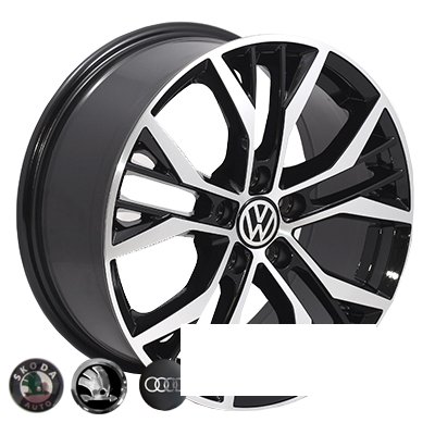 ZW BK713 R17 W7.5 PCD5x112 ET45 DIA57.1 BP